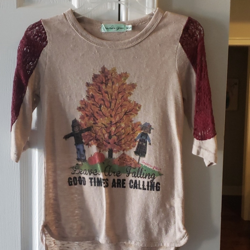 Fall 3/4 shirt